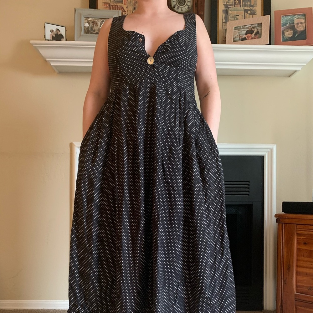 Vintage overall dress